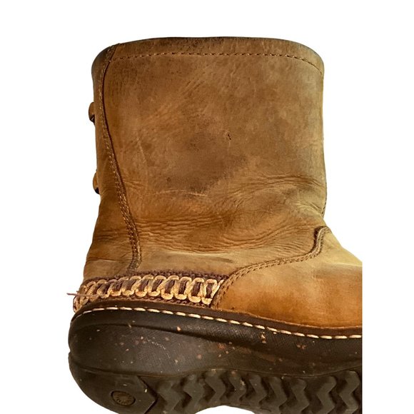 Ugg Sherpa Lined Leather and Sheepskin Booties‎ size 6 - Picture 11 of 14